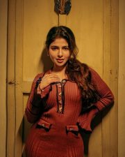Gorgeous Iswarya Menon in a Chocolate Coloured Dress Pictures 03