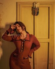 Gorgeous Iswarya Menon in a Chocolate Coloured Dress Pictures 05