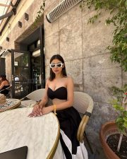 Gorgeous Mouni Roy in a Black and White Bralette Skirt Photos 01 Gorgeous Mouni Roy in a Black and White Bralette Skirt Photos 01