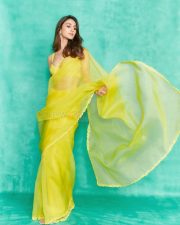 Gorgeous Vaani Kapoor in a Yellow Saree with Deep Neck Cleavage Blouse Photos 02 Gorgeous Vaani Kapoor in a Yellow Saree with Deep Neck Cleavage Blouse Photos 02