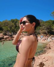 Hot Khushi Kapoor in a Two Piece Bikini Photos 03