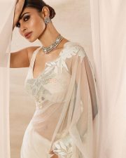 Hot Mouni Roy in a Transparent White Chiffon Saree Photos 01 Hot Mouni Roy in a Transparent White Chiffon Saree Photos 01