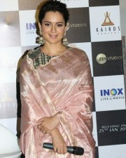Kangana Ranaut At Manikarnika Movie Event Photos
