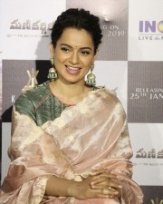 Kangana Ranaut At Manikarnika Movie Event Photos