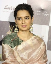 Kangana Ranaut At Manikarnika Movie Event Photos