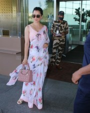 Kangana Ranaut Spotted At Airport Departure Photos