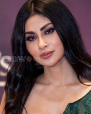 Mesmerizing Actress Mouni Roy in a Dark Teal Lace Gown Photos 01 Mesmerizing Actress Mouni Roy in a Dark Teal Lace Gown Photos 01