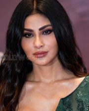 Mesmerizing Actress Mouni Roy in a Dark Teal Lace Gown Photos 02 Mesmerizing Actress Mouni Roy in a Dark Teal Lace Gown Photos 02