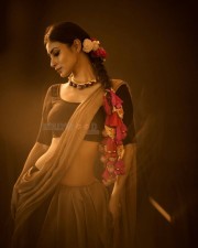 Mouni Roy Beautiful Traditional Photoshoot Stills 01