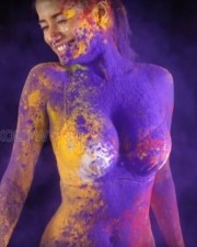 Poonam Pandey Holi Photoshoot Photos