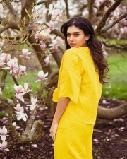 Pretty Dushara Vijayan in Yellow Photoshoot Stills 01