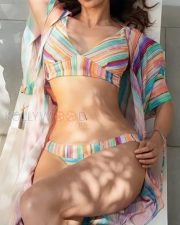Ravishing Mouni Roy in a Multicoloured Bikini with Stripes Pictures 02 Ravishing Mouni Roy in a Multicoloured Bikini with Stripes Pictures 02