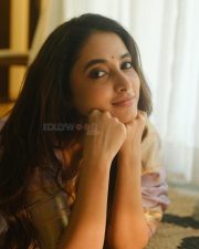 Ravishing Priyanka Mohan in a Designer Saree Pictures 05