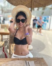 Sexy Mouni Roy in a Black Bralette Bikini Pictures 01 Sexy Mouni Roy in a Black Bralette Bikini Pictures 01