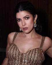 Sexy Nimrat Kaur in a Bold Embroidered Gown Pictures 03