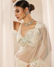 Slender Beauty Mouni Roy in a Transparent White Saree Pictures 02 Slender Beauty Mouni Roy in a Transparent White Saree Pictures 02