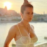 Kangana Ranaut 8 Stunning Kangana Ranaut See Through White Dress Pictures