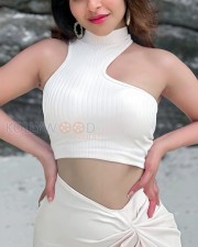 Stylish Iswarya Menon in a Two Piece Skirt Set Photos 03