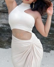 Stylish Iswarya Menon in a Two Piece Skirt Set Photos 04