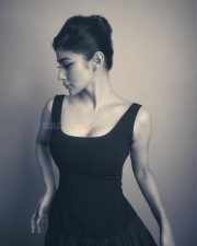 Stylish Mouni Roy in a Black Ball Gown Dress Pictures 01 Stylish Mouni Roy in a Black Ball Gown Dress Pictures 01