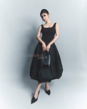 Stylish Mouni Roy in a Black Ball Gown Dress Pictures 02 Stylish Mouni Roy in a Black Ball Gown Dress Pictures 02