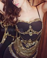 Stylish Mouni Roy in a Chic Black Dress Photos 02 Stylish Mouni Roy in a Chic Black Dress Photos 02
