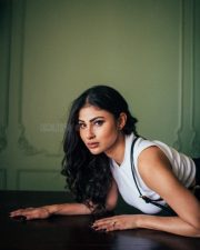 Stylish Mouni Roy in a White Crop Top with a Black Bralette Photos 02 Stylish Mouni Roy in a White Crop Top with a Black Bralette Photos 02