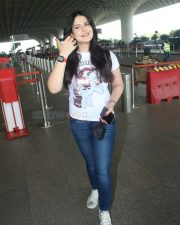 Zareen Khan Spotted at Airport Photos