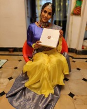 Chepala Katha Fame Meghana Chowdary Latest Dussehra Festival Stills