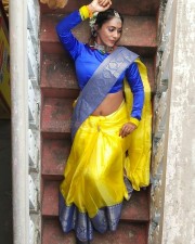 Chepala Katha Fame Meghana Chowdary Latest Dussehra Festival Stills