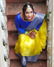 Chepala Katha Fame Meghana Chowdary Latest Dussehra Festival Stills