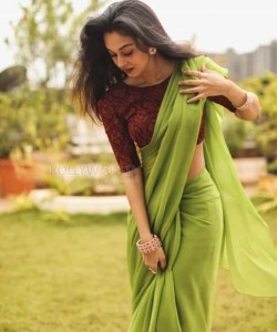 Actress Aishwarya Arjun Diwali Photos