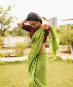 Actress Aishwarya Arjun Diwali Photos 03
