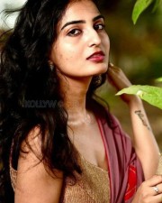 Actress Ananya Nagalla Sexy Saree Pictures 01