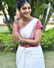 Actress Ananya Nagalla at Srikakulam Sherlock Homes Movie First Look Launch Photos 21