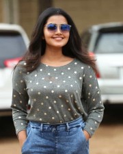 Actress Anupama Parameshwaran At Sai Dharam Tej On Location Photos