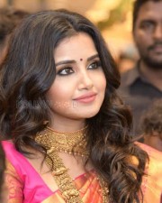 Actress Anupama Parameswaran At Anutex Shopping Mall Grand Festival Prizes And Collection Launch Photos