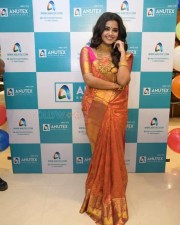 Actress Anupama Parameswaran At Anutex Shopping Mall Grand Festival Prizes And Collection Launch Photos