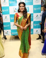 Actress Anupama Parameswaran At Anutex Shopping Mall Grand Festival Prizes And Collection Launch Photos