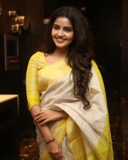 Actress Anupama Parameswaran At Svc Movies Celebration Photos