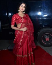 Actress Anupama Parameswaran at 18 Pages Movie Pre Release Event Photos 09