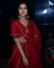 Actress Anupama Parameswaran at 18 Pages Movie Pre Release Event Photos 12