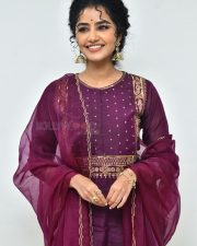 Actress Anupama Parameswaran at Paradha Press Meet Pictures 10