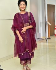 Actress Anupama Parameswaran at Paradha Press Meet Pictures 28