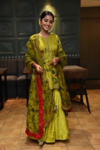 Actress Anupama Parameswaran at The Story Of a Beautiful Girl Movie First Look Launch Photos 22
