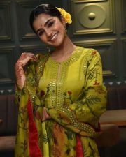 Actress Anupama Parameswaran at The Story Of a Beautiful Girl Movie First Look Launch Photos 23