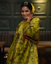 Actress Anupama Parameswaran at The Story Of a Beautiful Girl Movie First Look Launch Photos 26