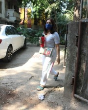 Actress Bhumi Pednekar at Juhu Salon Photos