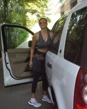 Actress Daisy Shah spotted at Boxing Class in Andheri Pictures