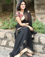 Actress Dhanya Balakrishna At Software Sudheer Success Meet Pictures